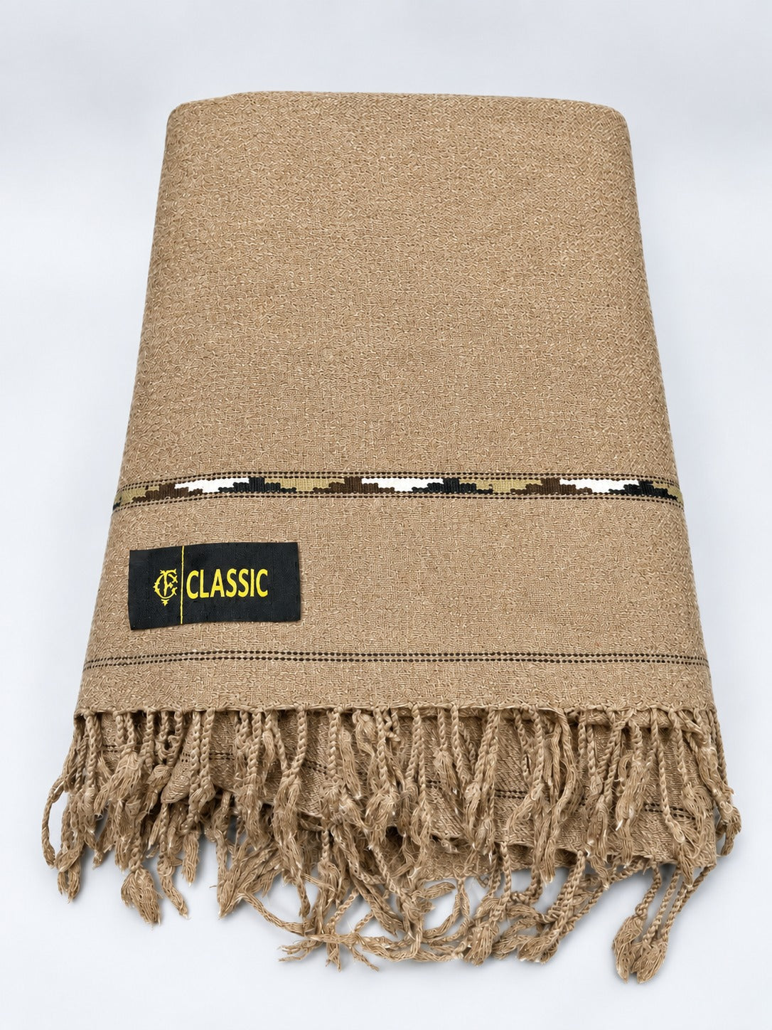 Premium Iraqi Luxury light camel color Shawl