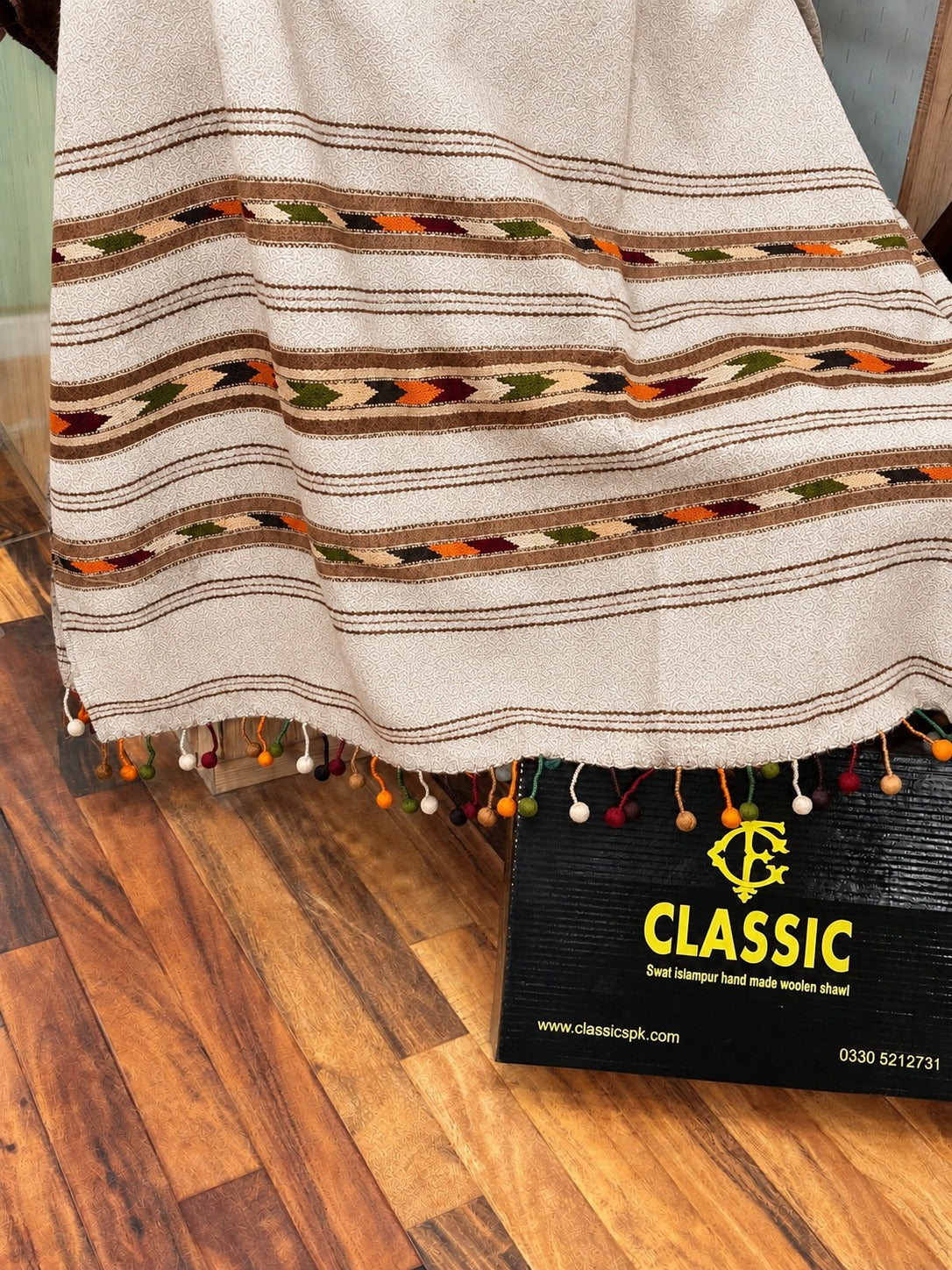 SHARI light camel 5-Gola Shawls