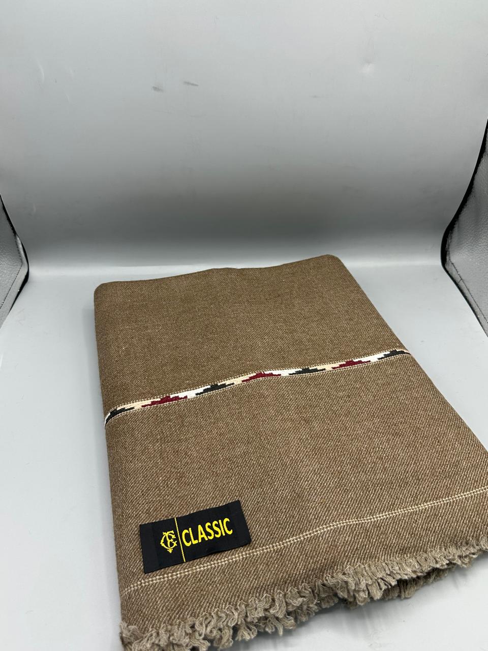 Pure brown Angora Shawl