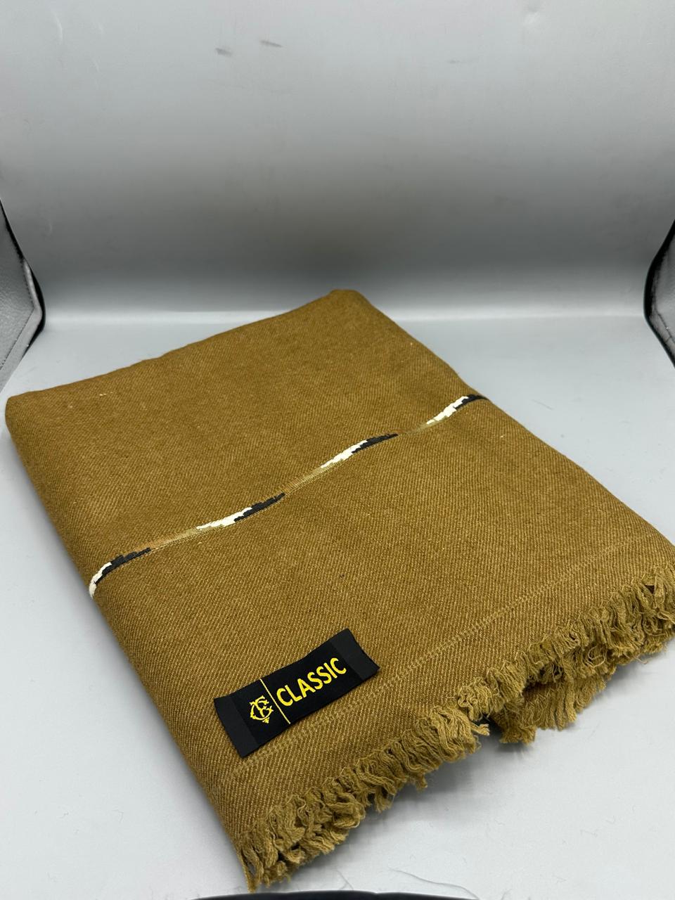 Pure brown Angora Shawl