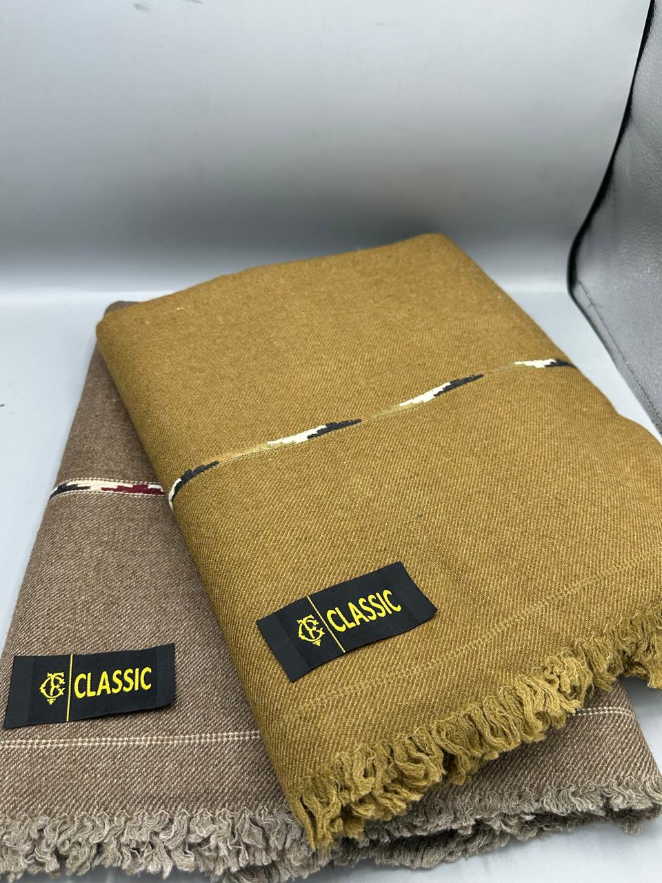 Pure brown Angora Shawl